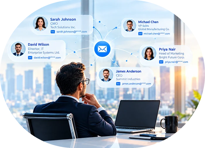 b2b contact database