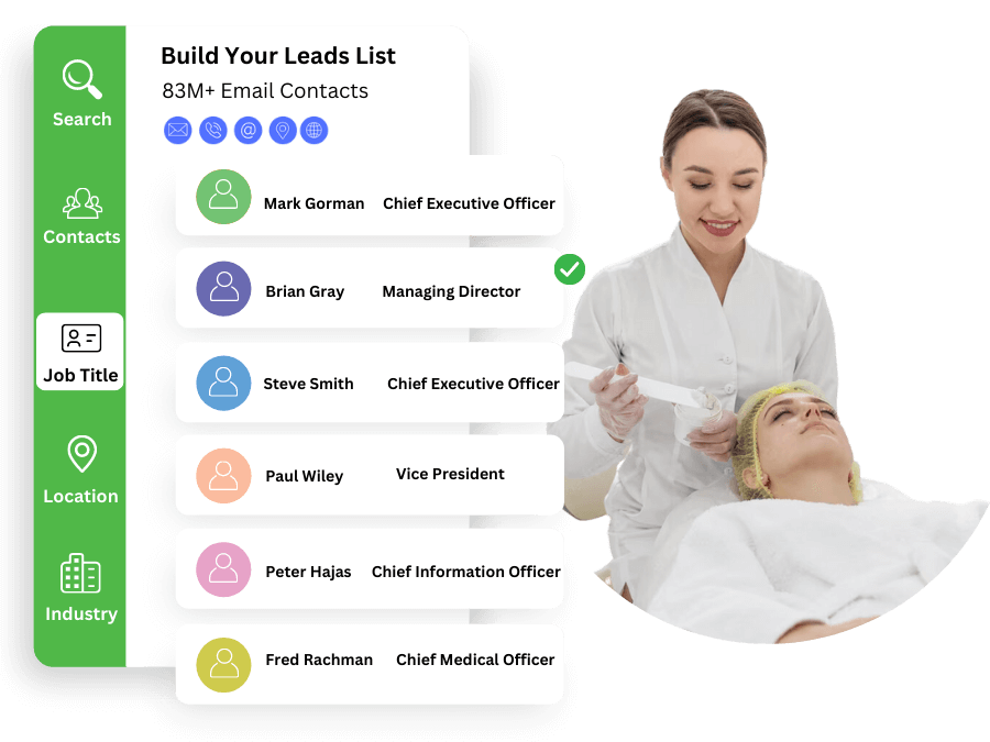 cosmetologist leads