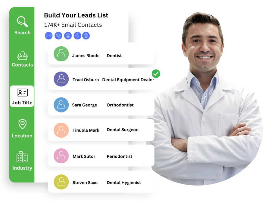 dental equipment supplies email list