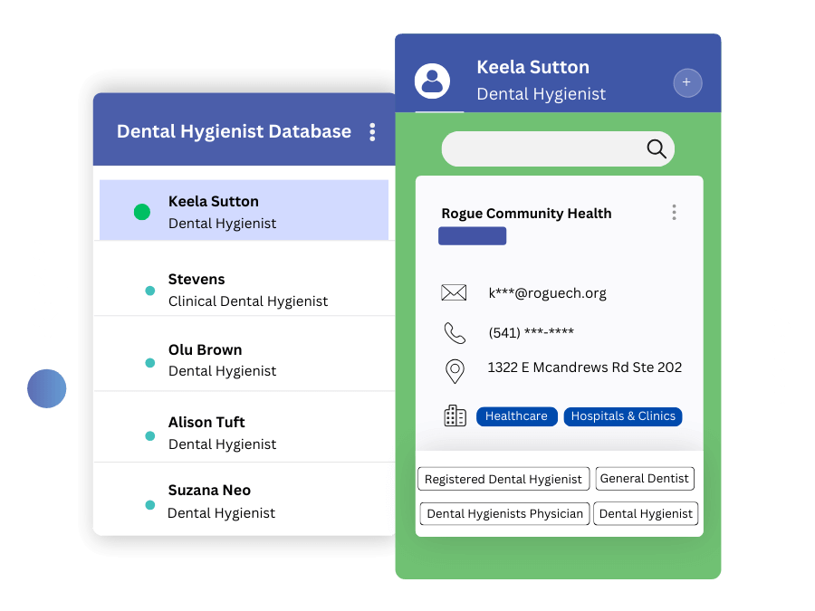 Dental Hygienist Email List