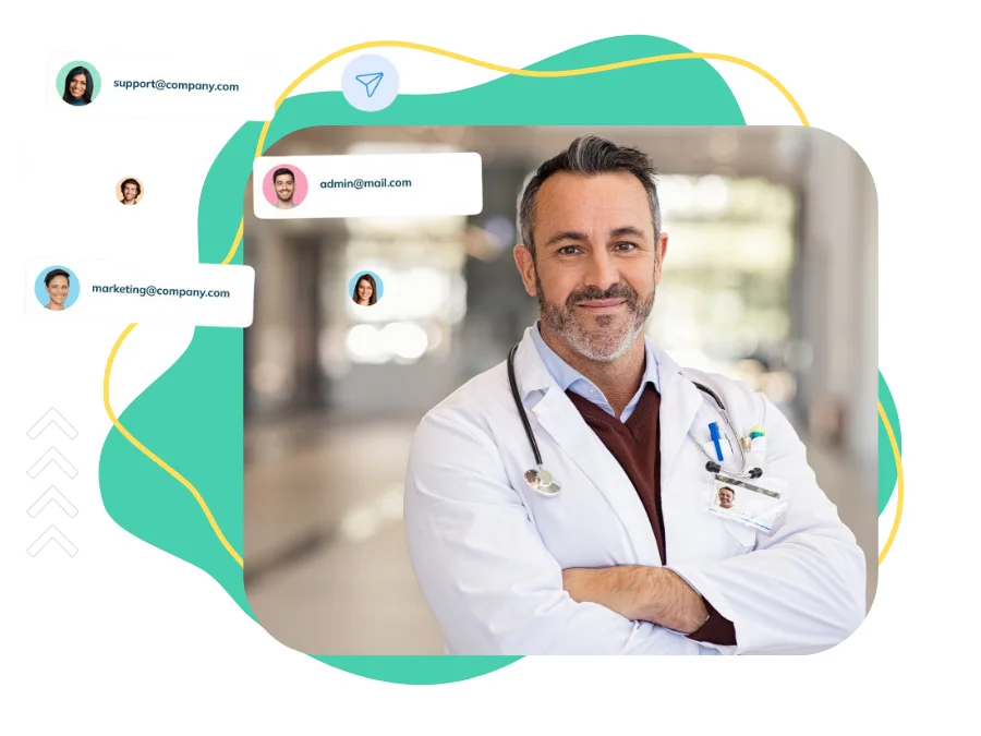 Healthcare email list cleaning for physician, hospital, clinic and medical professional contact records
