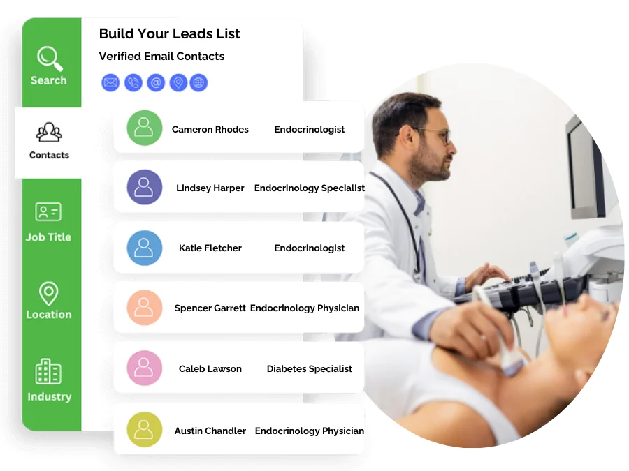 Diabetes Specialists Email List Marketing Services