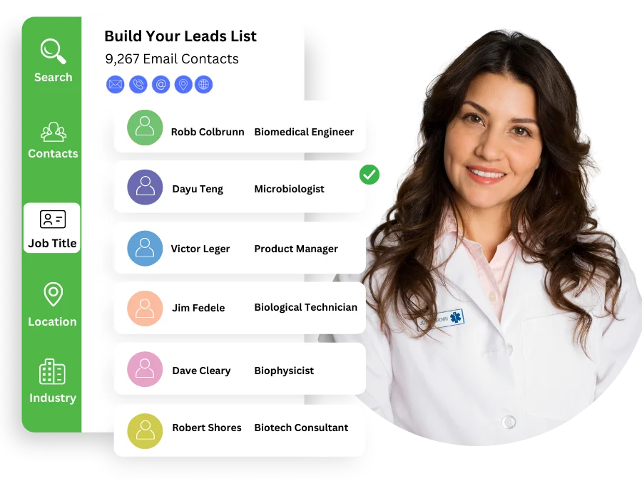medical biotech companies email list
