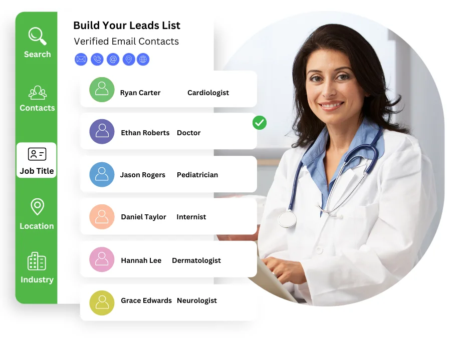 healthcare mailing list
