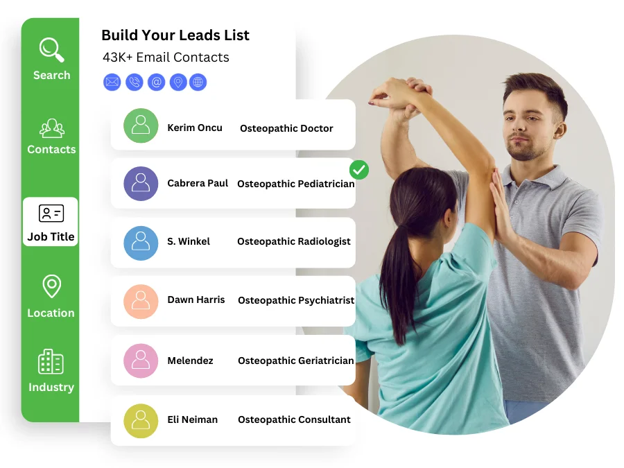 osteopathic doctors email list
