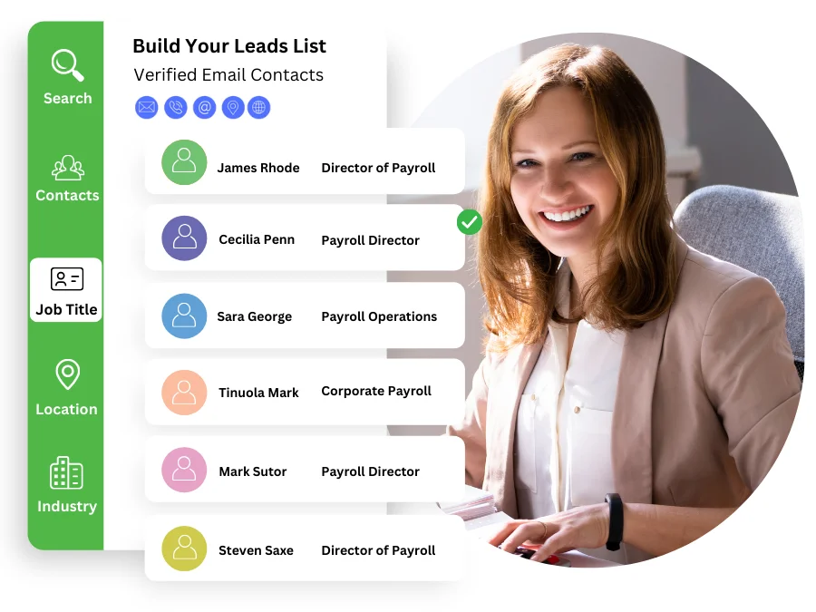 Payroll Managers Email List