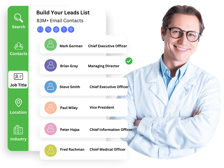 Verified Pharmaceutical Email List Database