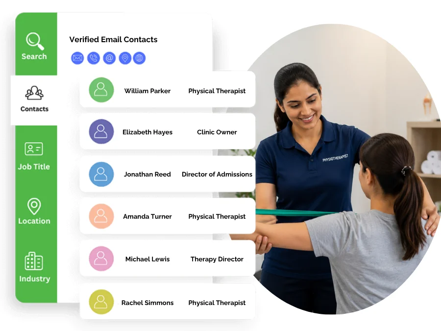 Physical Therapy Clinics Email List