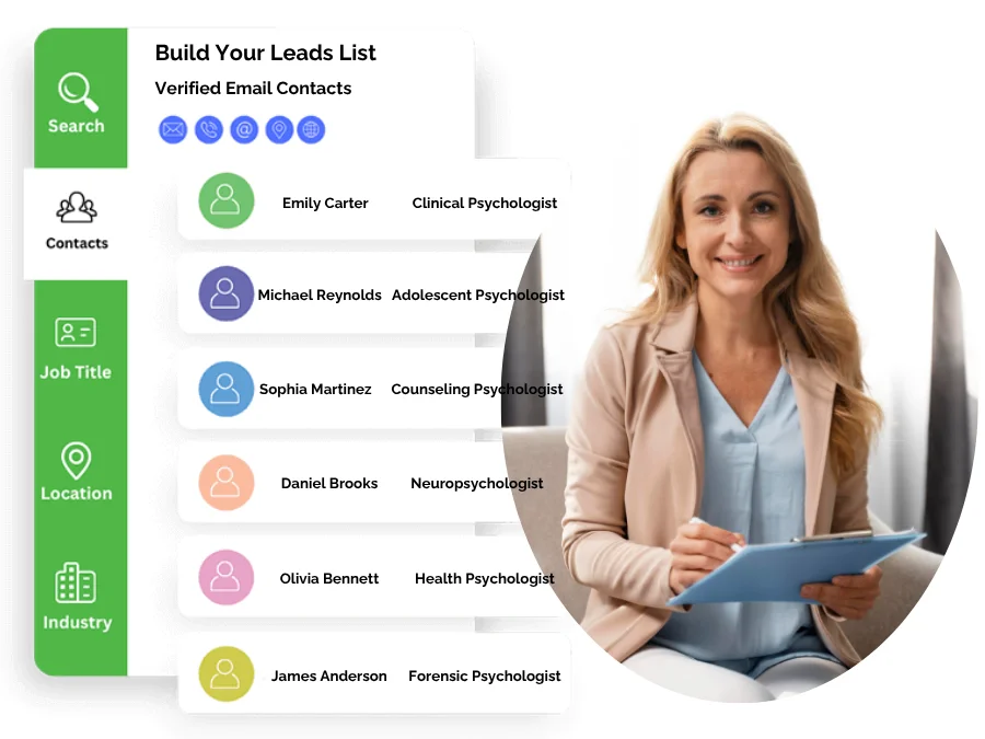 Psychologist Email List