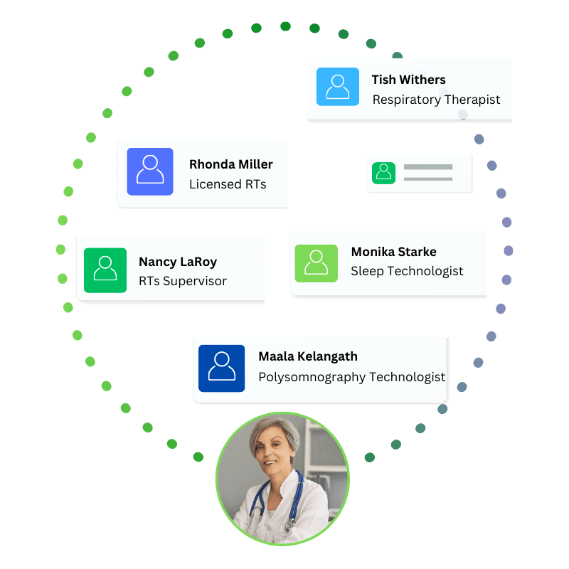 respiratory therapist database