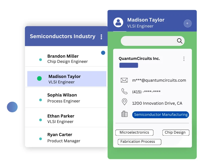 Semiconductor Industry Contact List