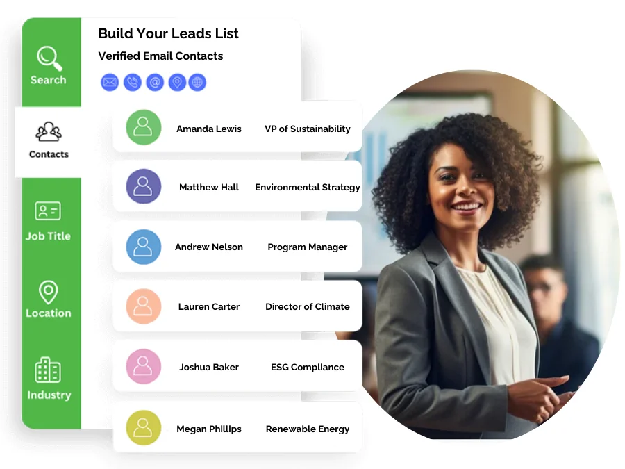 Sustainability Leaders Email List
