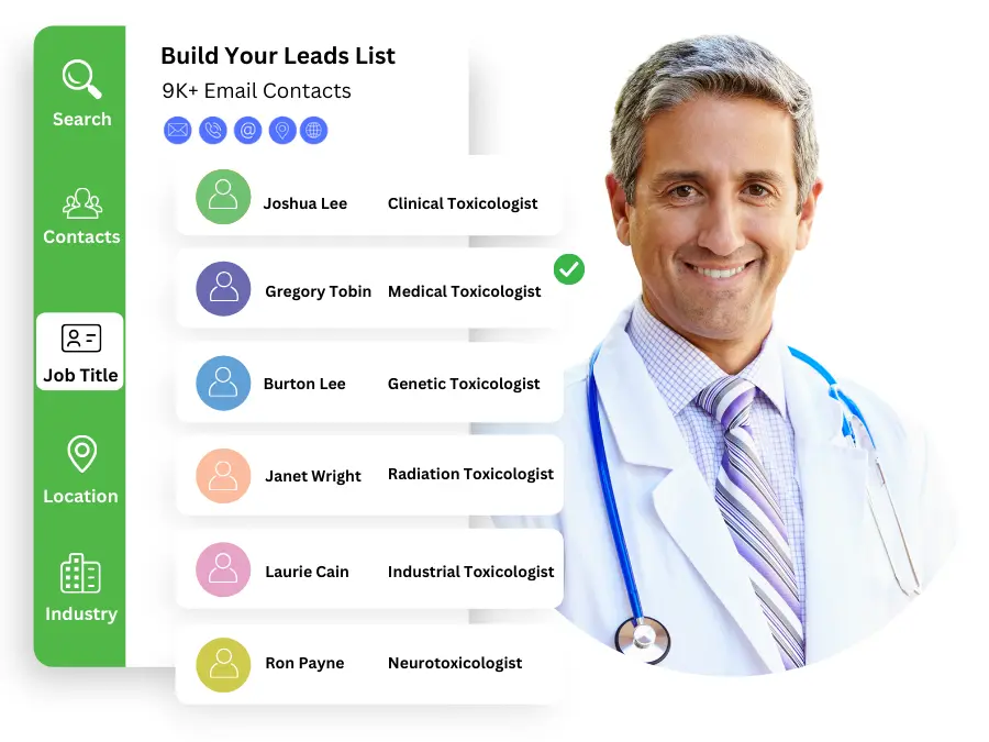toxicologist email list