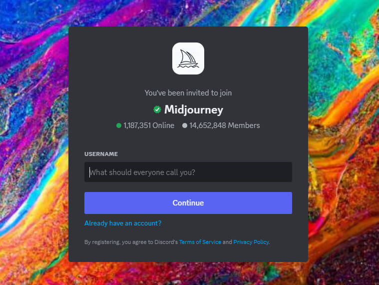midjourney-invite-form